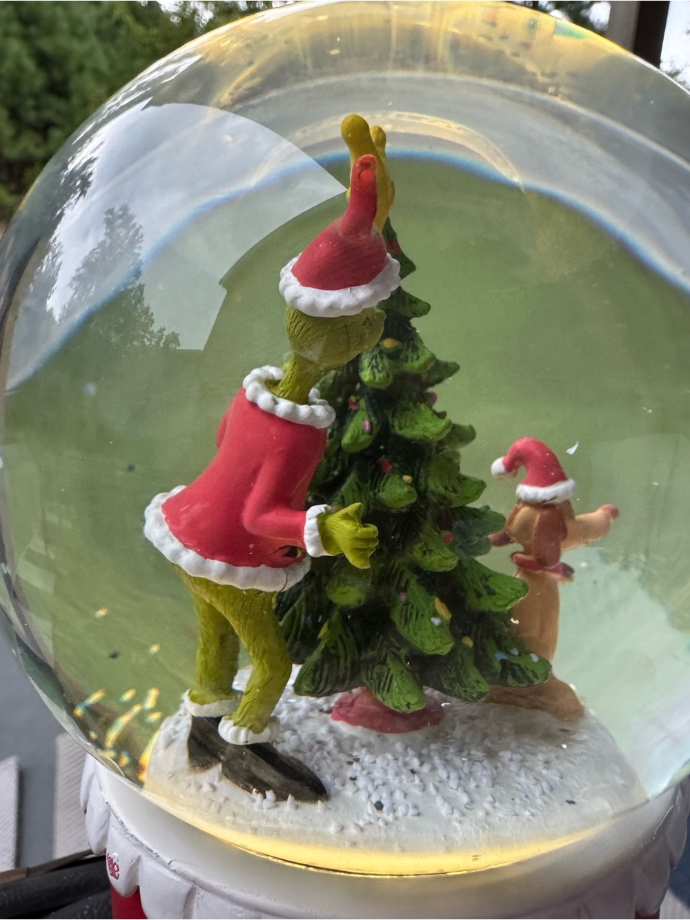 Dr. Seuss's The Grinch™ Light-Up Snow Globe - Picture 11 of 17